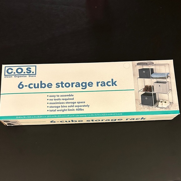 Sytorage Rack Layout COS | Storage & Organization | 6cube Storage Rack Modular Home ...